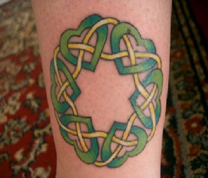 Celtic Hearts Tattoo Pictures